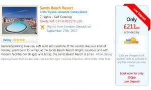 Sands Beach Resort, Lanzarote - Getaways